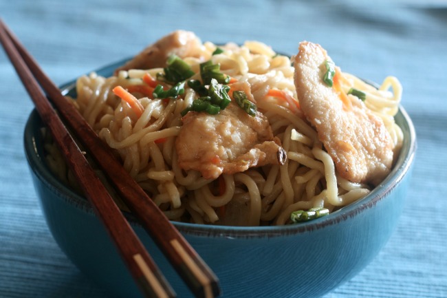 Slow Cooker Chicken Lo Mein Get Crocked Slow Cooker Recipes From Jenn Bare For Busy Families