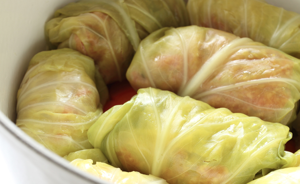 Slow Cooker Ground Turkey Cabbage Rolls Get Crocked