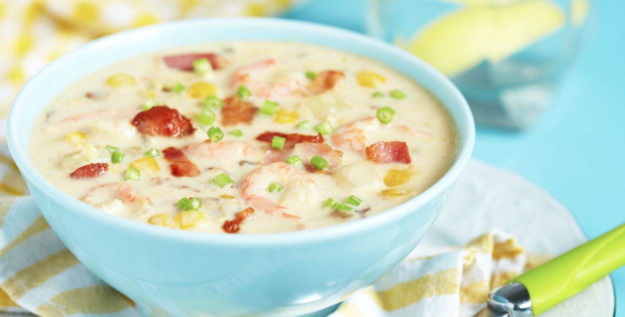 Slow Cooker Seafood and Bacon Chowder Get Crocked Slow Cooker Recipes
